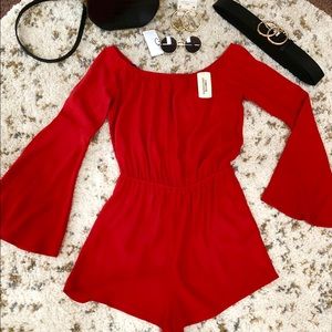 Forever21 Off The Shoulder Romper